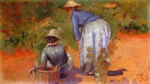 Study for 'The Grape Pickers'