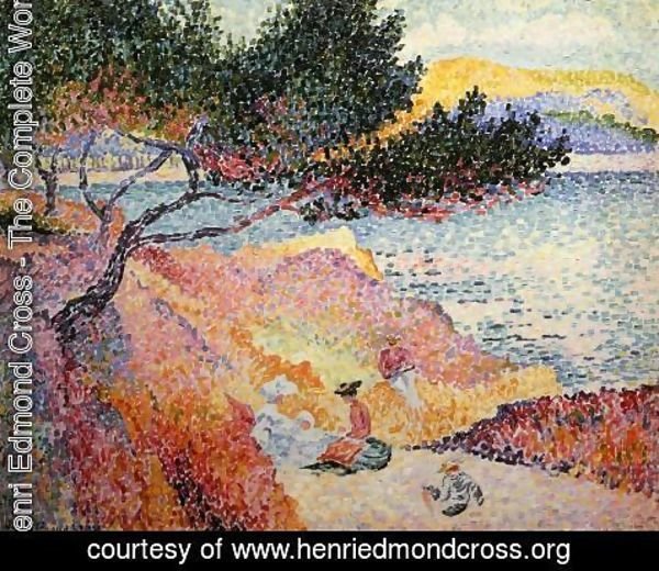 Henri Edmond Cross - The Bay at Cavaliere