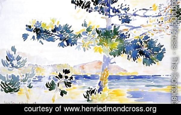 Henri Edmond Cross - Saint-Clair Landscape
