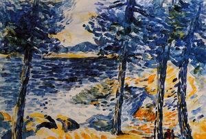 Henri Edmond Cross - Pines by the Sea