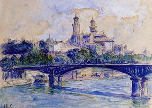 Henri Edmond Cross - The Seine by the Trocadero