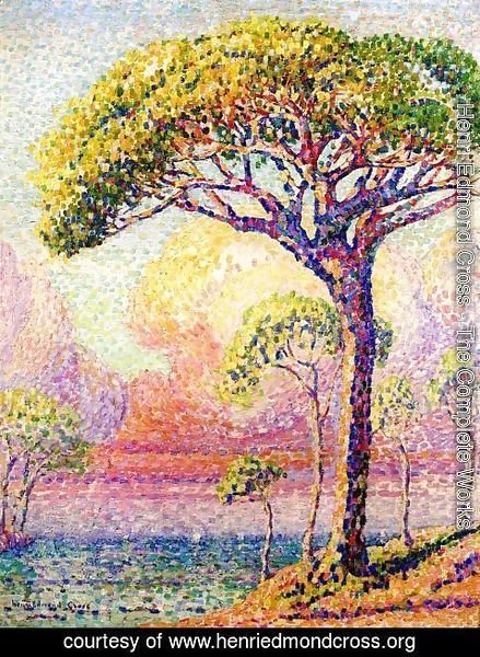Henri Edmond Cross - A Pine Tree