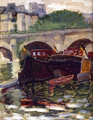 Henri Edmond Cross - Barges