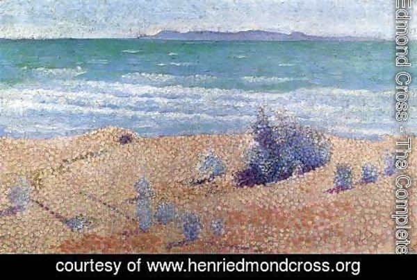 Henri Edmond Cross - Beach on the Mediterranean