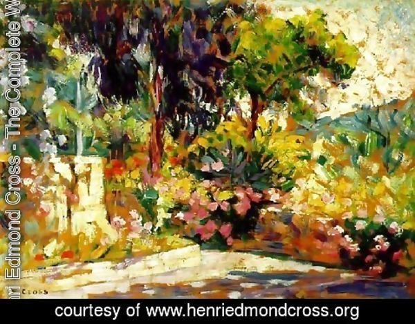 Henri Edmond Cross - Flowered Terrace