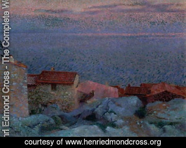 Henri Edmond Cross - Coastal Landscape
