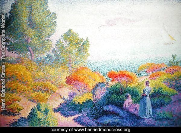 Landscape with Two Women, 1895