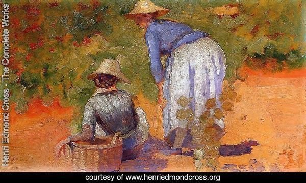 Study for 'The Grape Pickers'