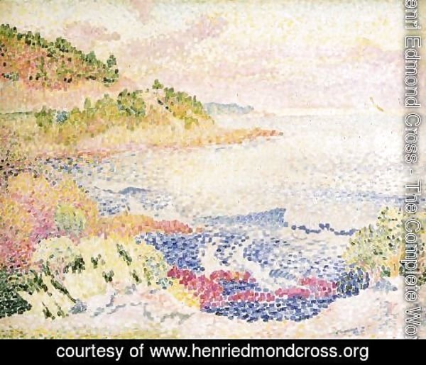 Henri Edmond Cross - Coast of Provence, Le Four des Maures