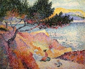 Henri Edmond Cross - The Bay at Cavaliere