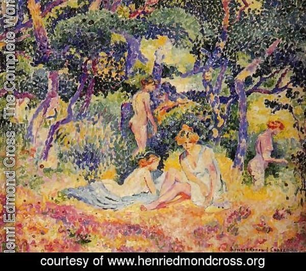 Henri Edmond Cross - The Woods