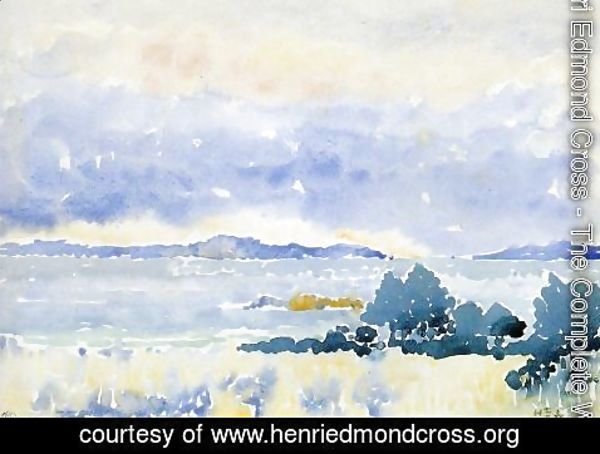 Henri Edmond Cross - Land by the Sea