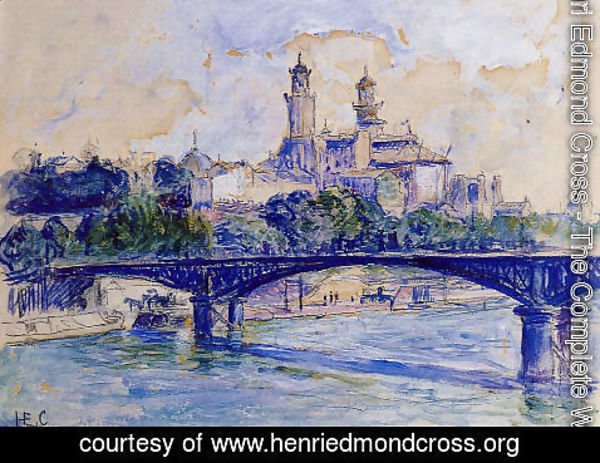 Henri Edmond Cross - The Seine by the Trocadero