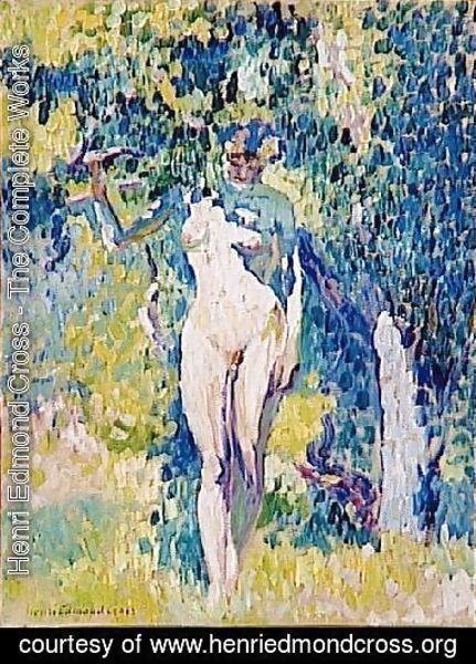 Henri Edmond Cross - Nude in a Garden