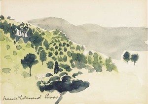 Henri Edmond Cross - Les pins sur la colline
