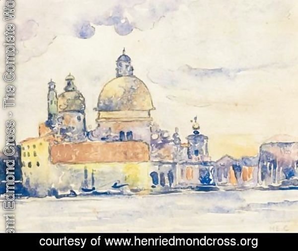 Henri Edmond Cross - L'Eglise De La Salute, Venise