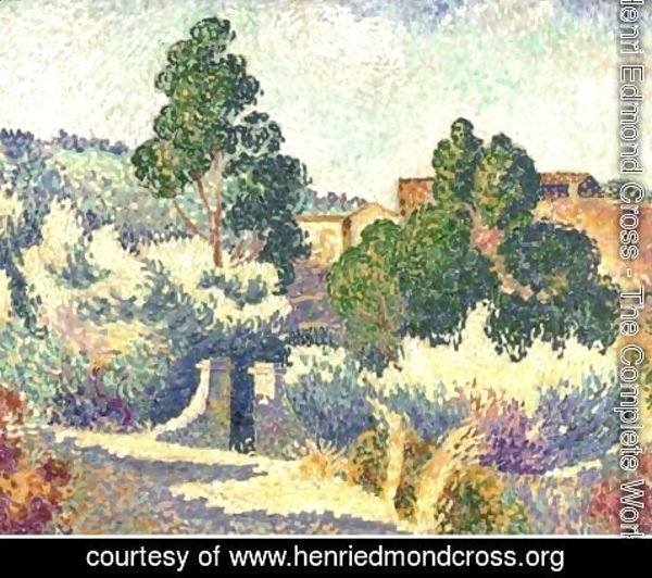 Henri Edmond Cross - Paysage De Bormes