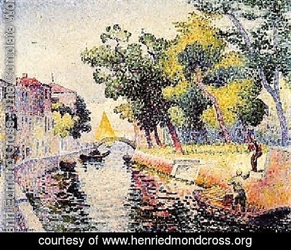 Henri Edmond Cross - River At San Trovaso